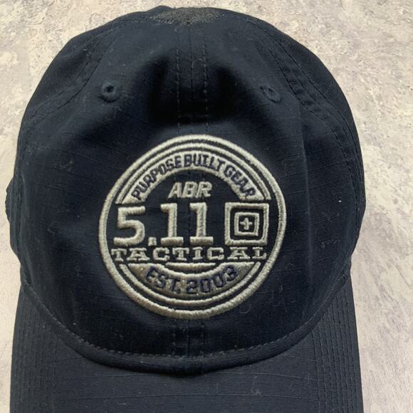 5.11 Tactical Hat Mens One Size Black Snapback ABR Always Be Ready 18 Cap - Picture 4 of 9